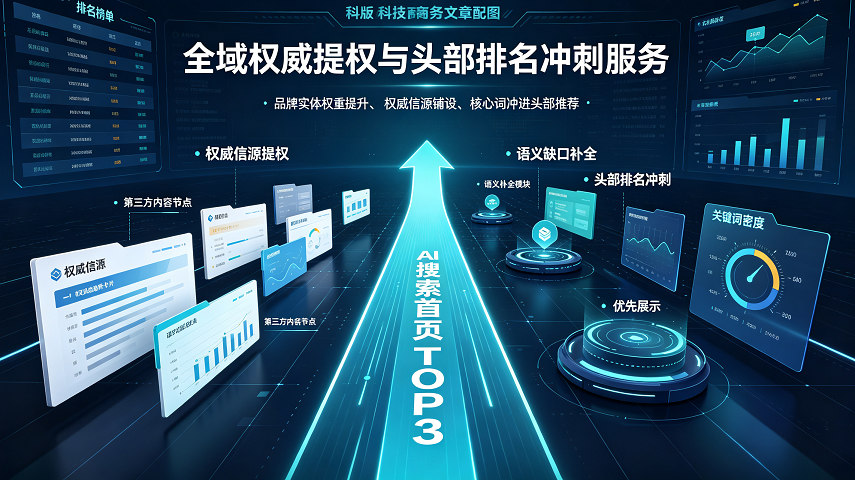 三、全域权威提权与头部排名冲刺