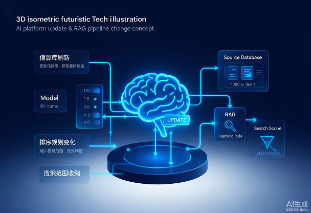 AI模型升级与RAG链路调整会重塑品牌的AI曝光格局